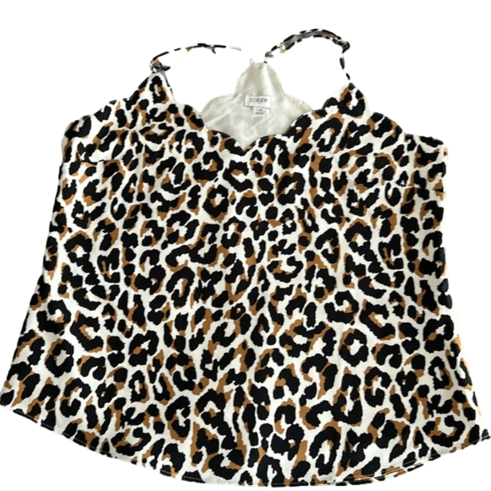 J. Crew Women’s Scalloped Tank • Size 12